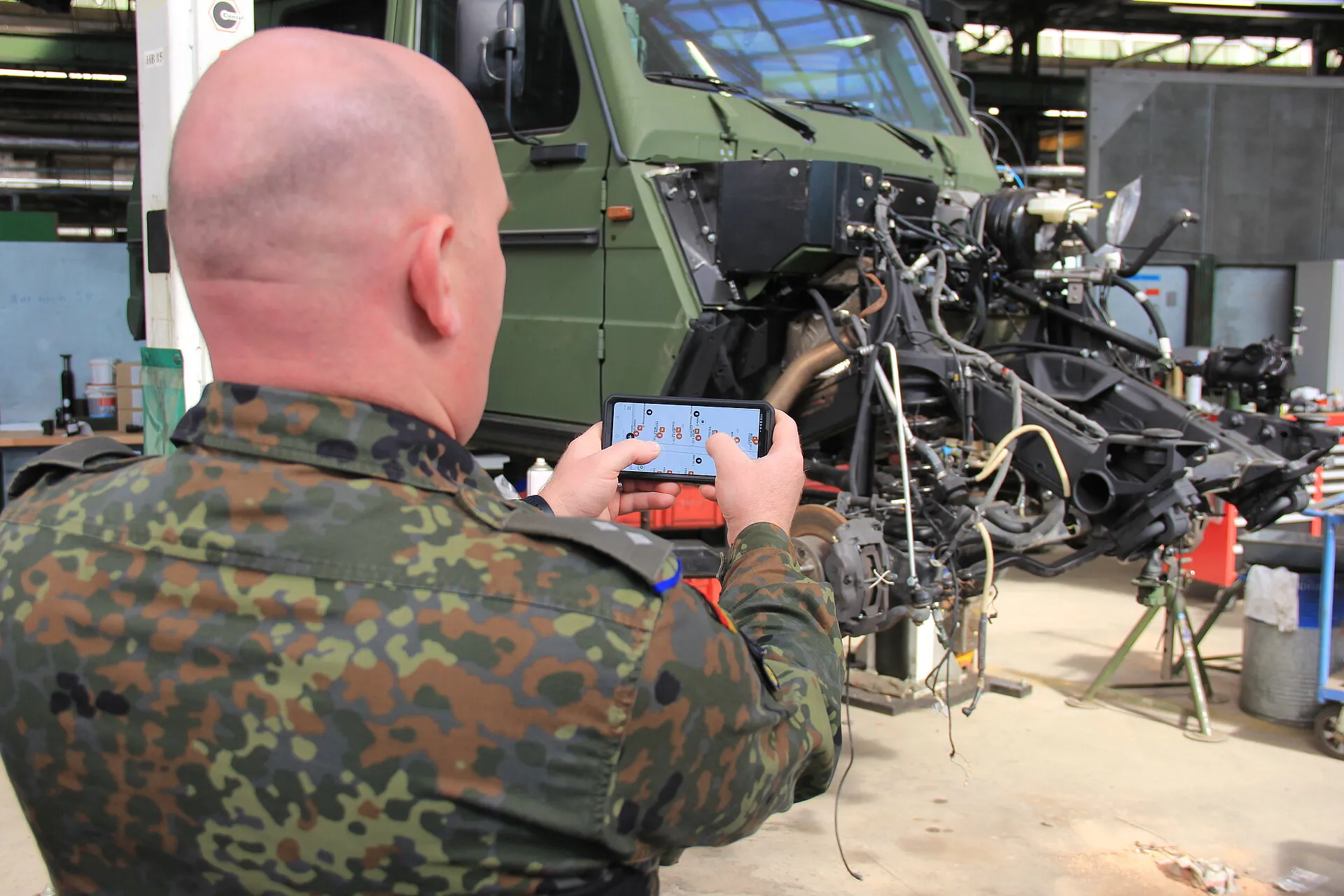 Army scanning