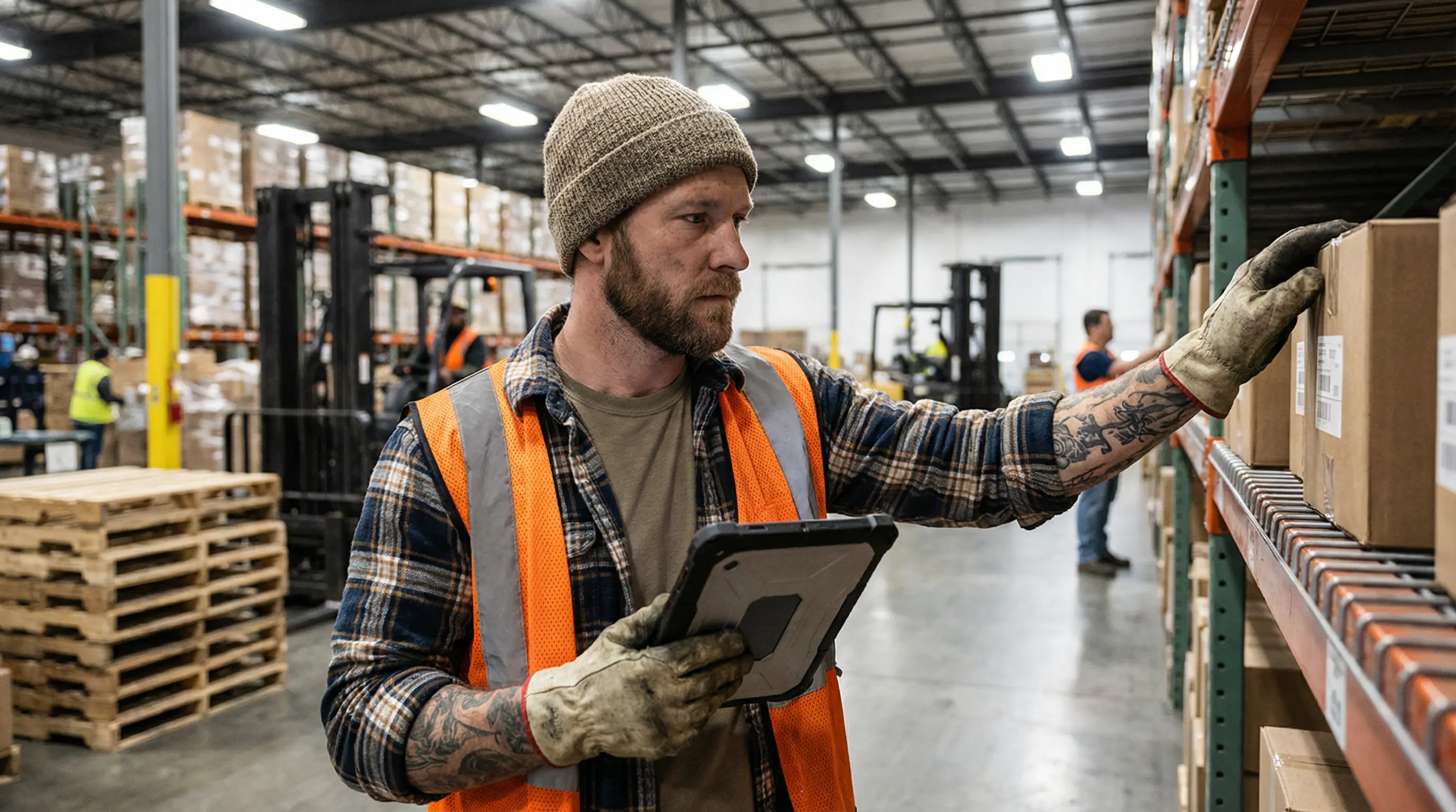 Order picking warehouse 2